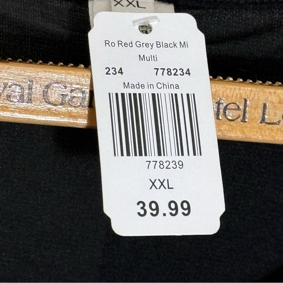 New This & That lightweight lined swing tunic top color block. Women’s XXL - Picture 5 of 8